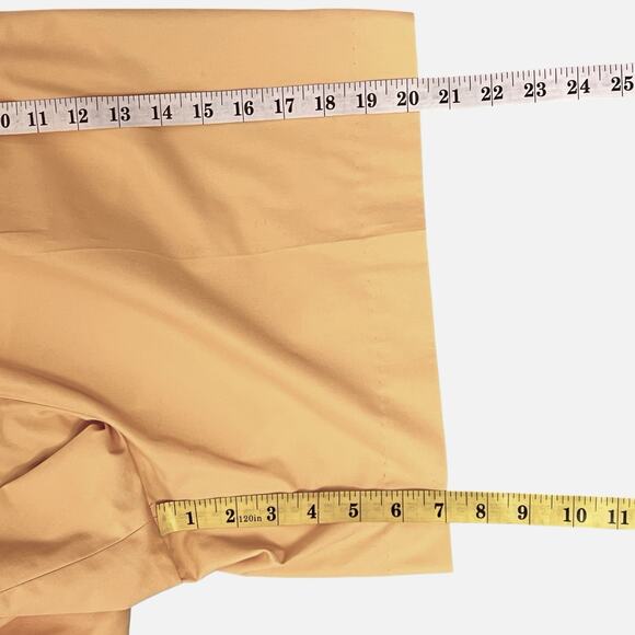 Izod Club Shorts Womens 16 Pleated High Waist 7” Inseam Peach Golf Casual Vtg - Picture 6 of 7